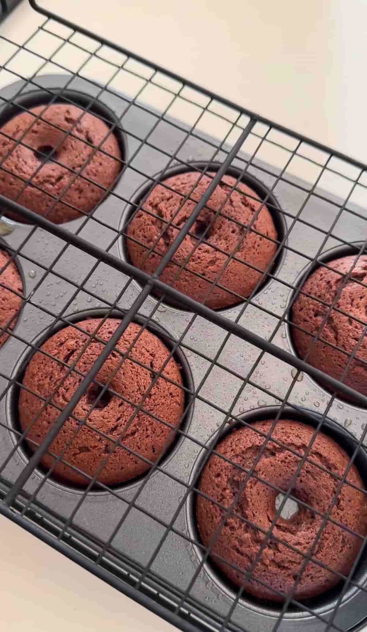 チョコケーキな焼きドーナツ