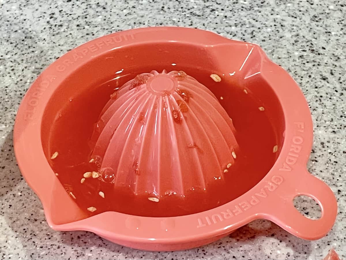 「グレープフルーツのなます」レシピ