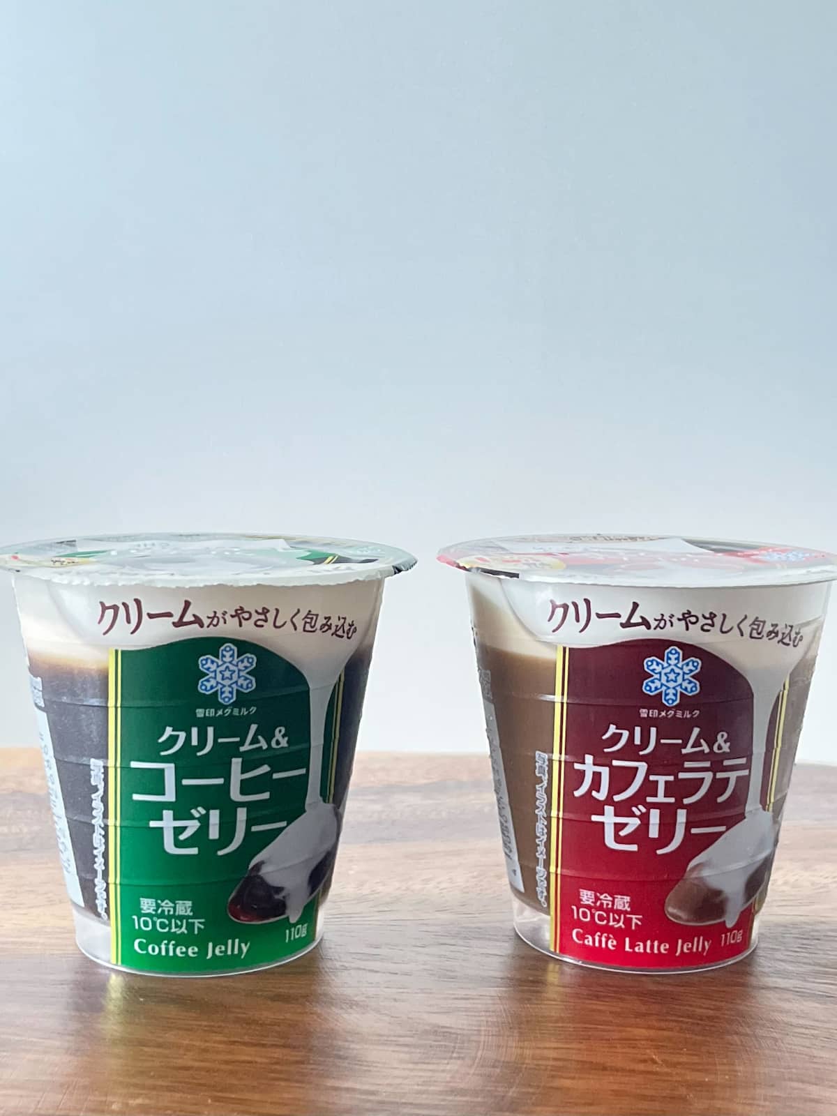「クリーム＆カフェラテゼリー」