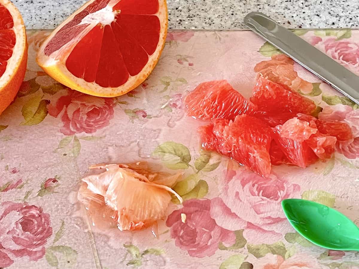 「大人のグレープフルーツトースト」レシピ