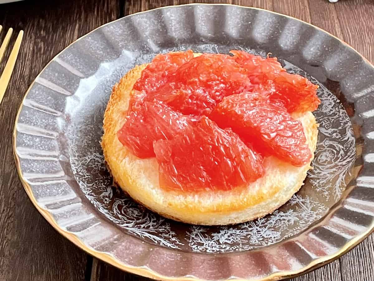 「大人のグレープフルーツトースト」レシピ