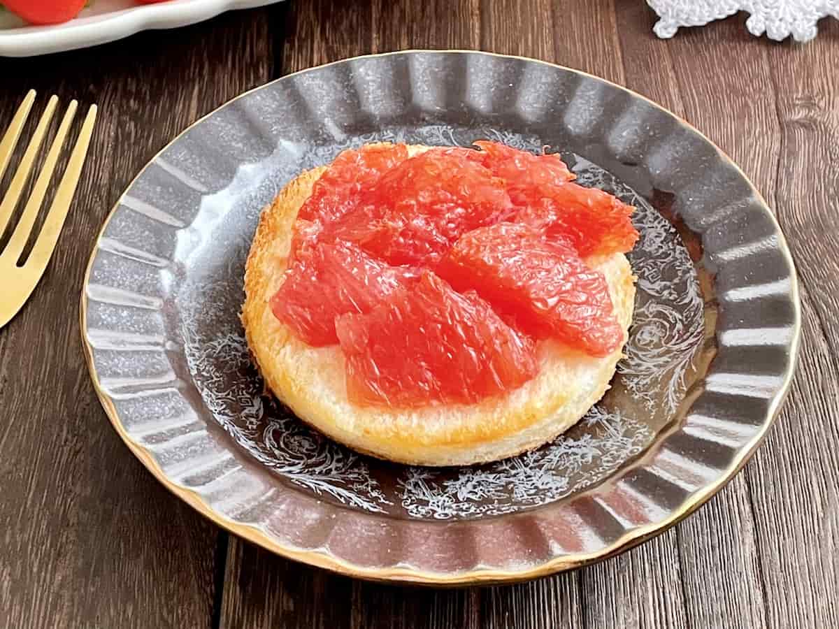 「大人のグレープフルーツトースト」レシピ