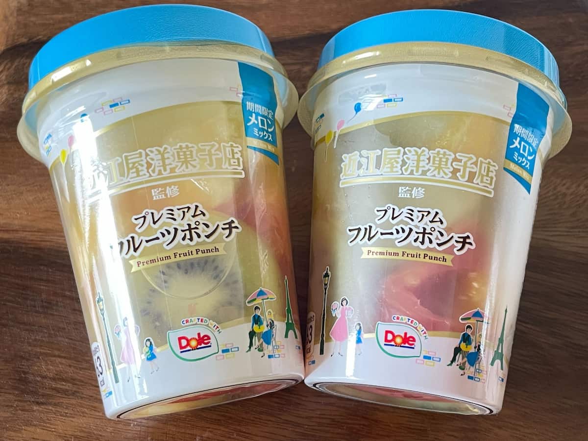 「近江屋洋菓子店」監修の『プレミアムフルーツポンチ』