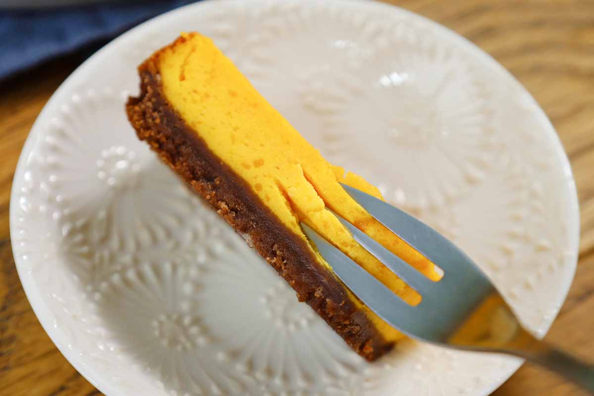 ねっとり濃厚「かぼちゃのチーズケーキ」レシピ