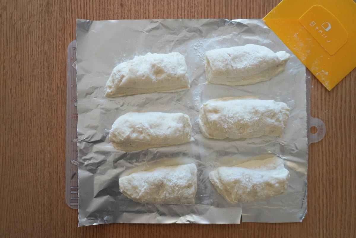 ウインナー6等分