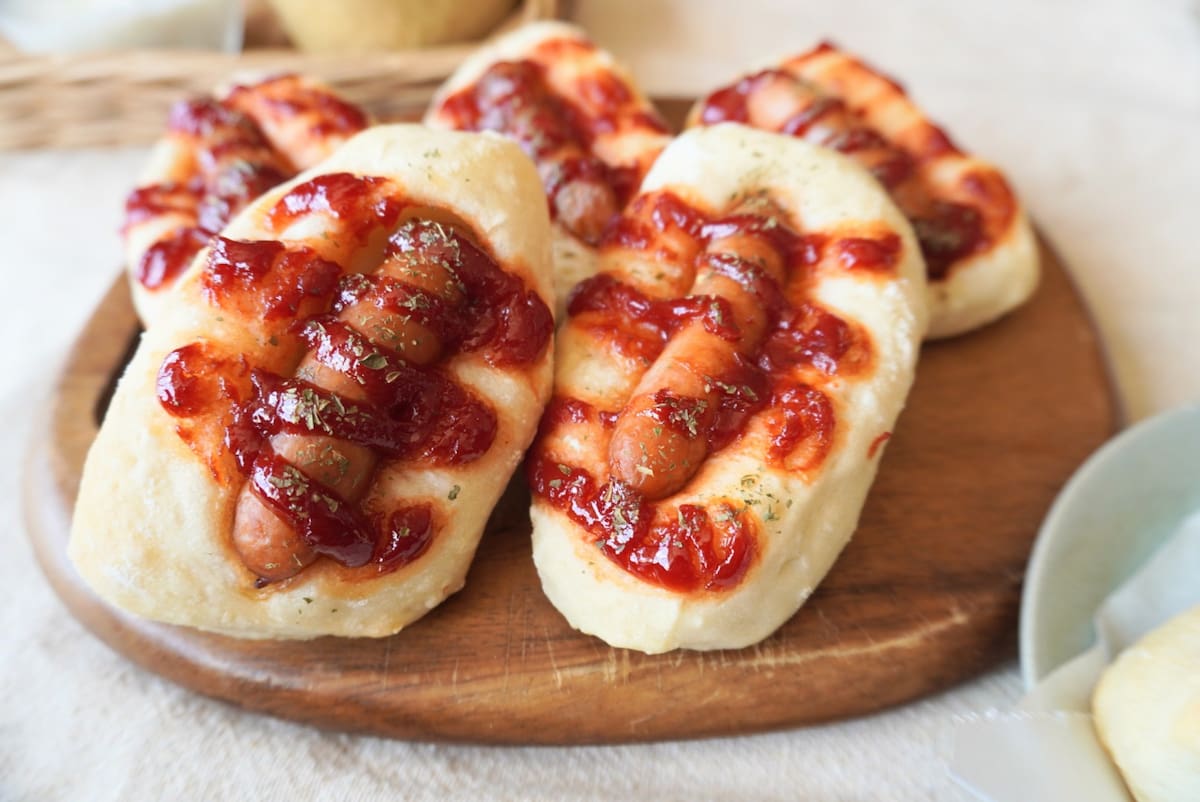 大人も子どもも大満足!ボリューム満点「簡単ウインナーパン」