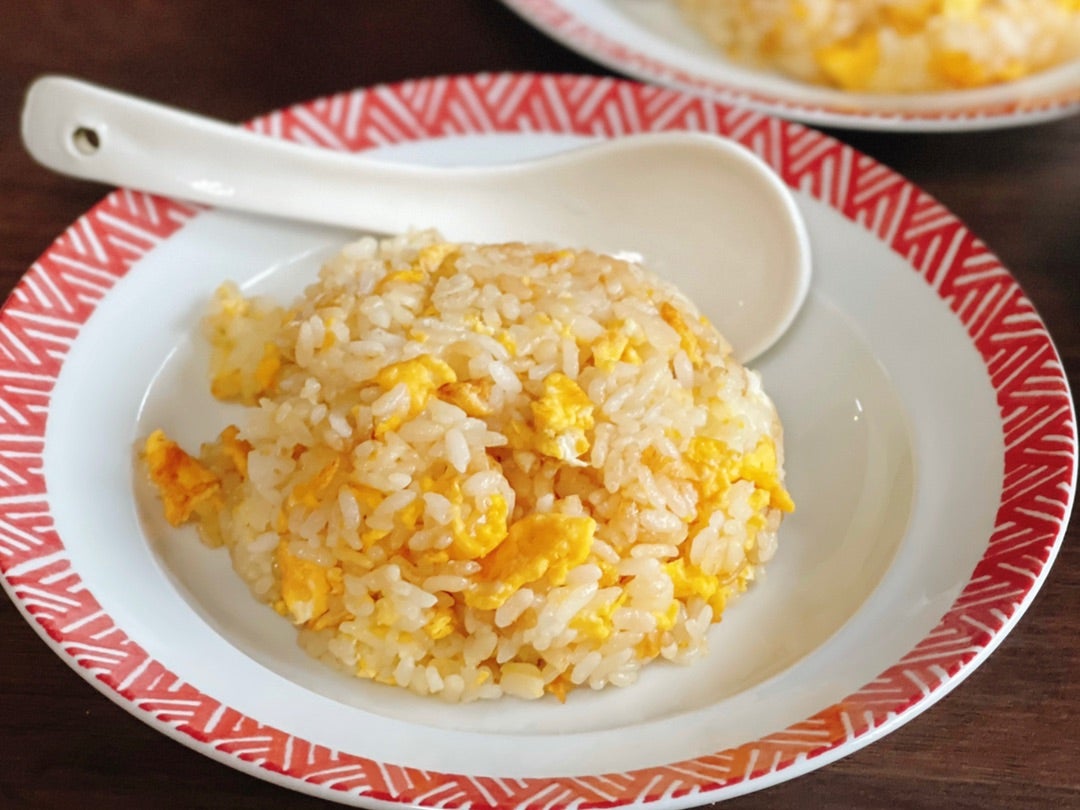 こくうま、シンプル卵チャーハン！