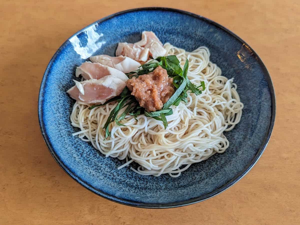 カルディコーヒーファーム 梅めんたい 食べ方3