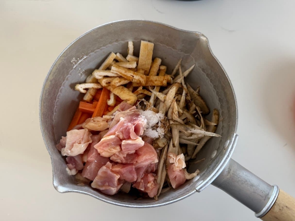 具材の準備