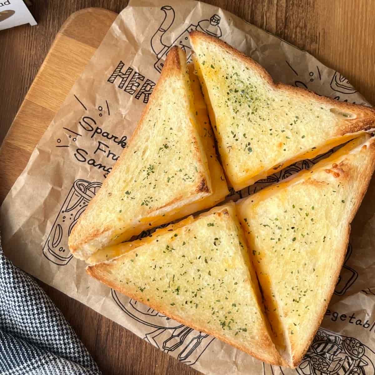 カリカリやみつきハムチーズサンド