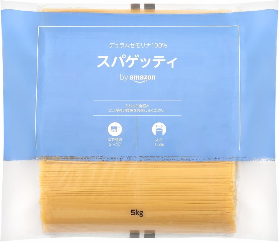 「ストックして正解！」「もちもち食感にハマる」by Amazonのスパゲッティ5kgがプライム感謝祭で24％OFF
