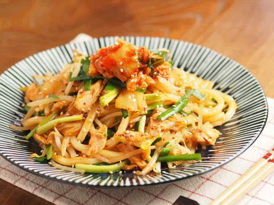 「ツナ」があればすぐ作れる！筋肉料理人さんの簡単麺レシピ