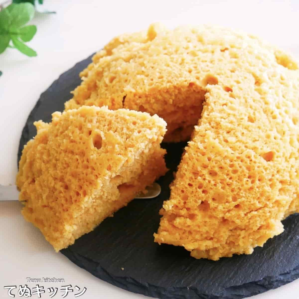 レンチンで簡単！てぬキッチンさんの「蒸しパン」がふんわりおいしい♪