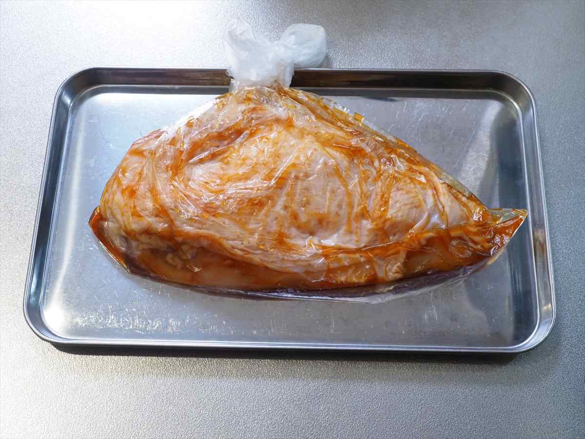 鶏むね肉の鶏チャーシュー