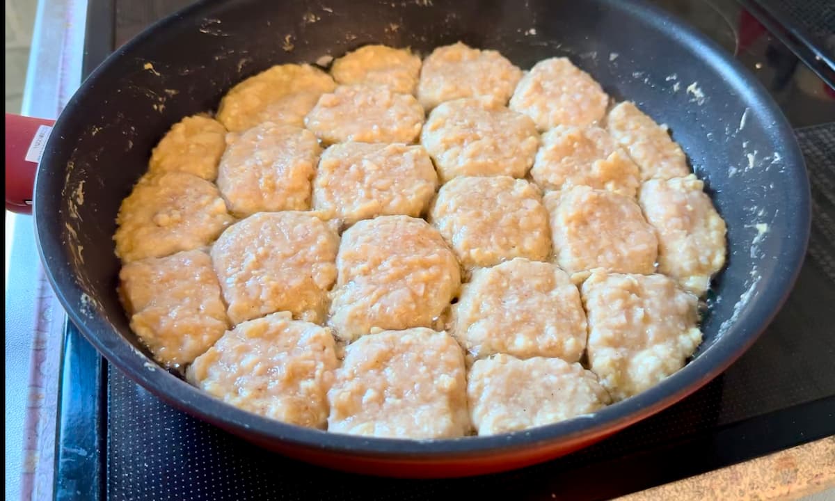 「れんこん鶏つくね」レシピ