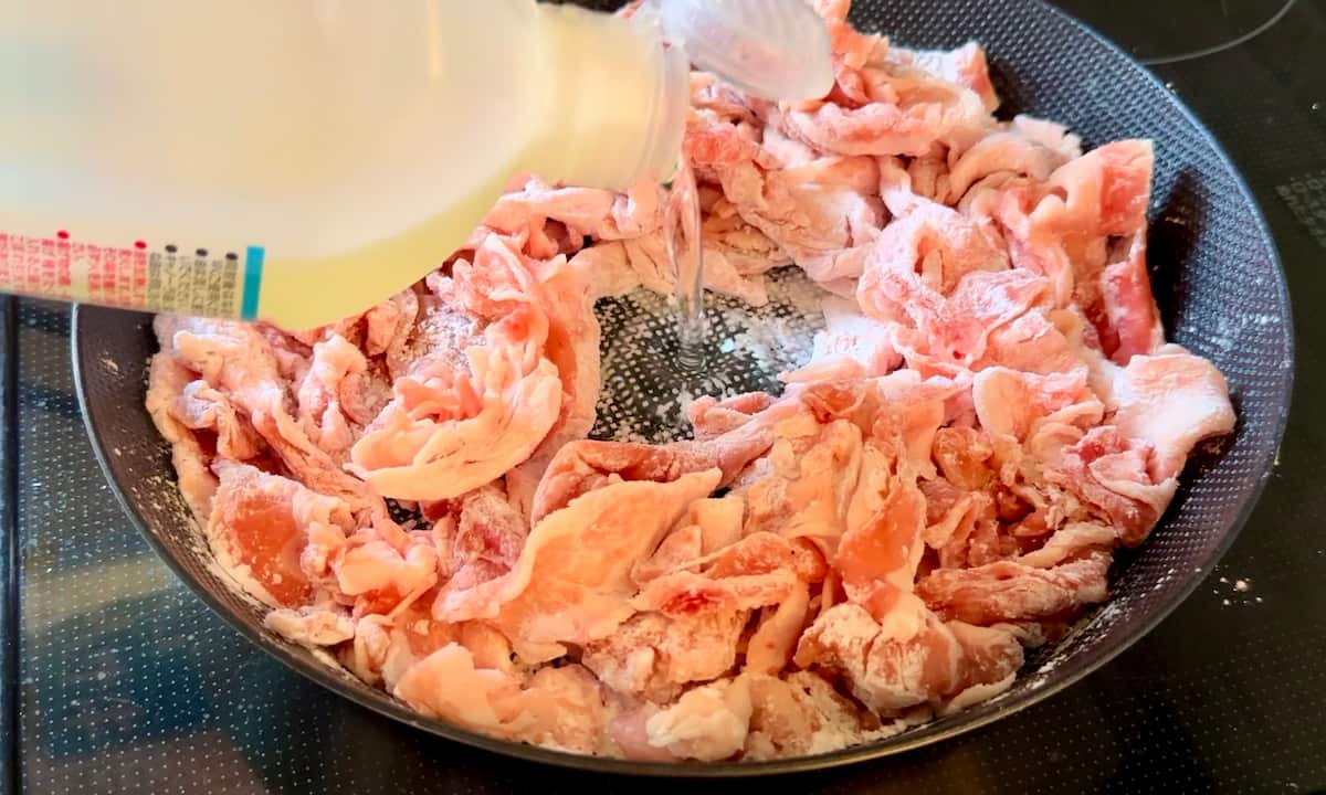 「豚玉照りMAX炒め」レシピ