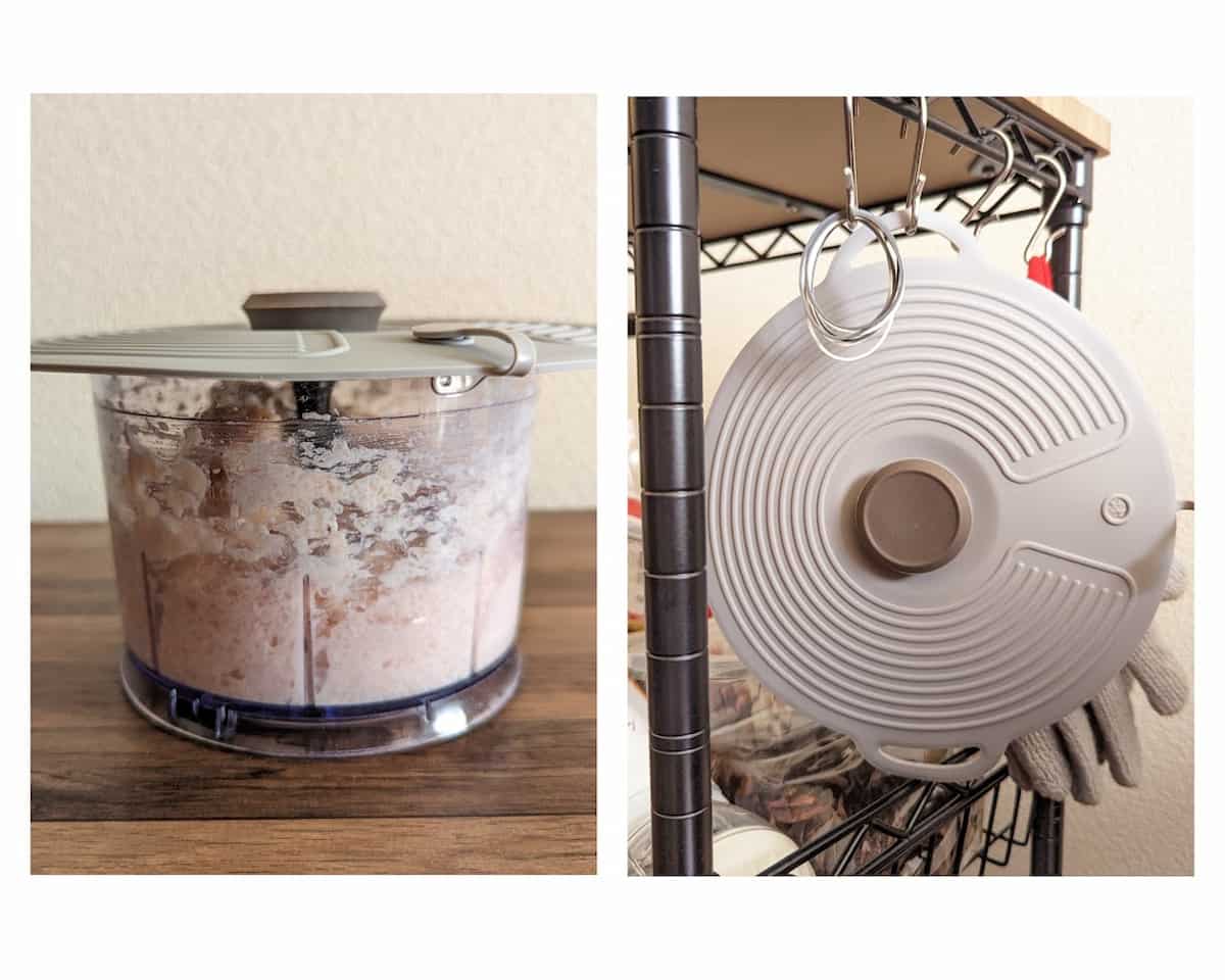 ダイソー シリコーン鍋蓋 使用例