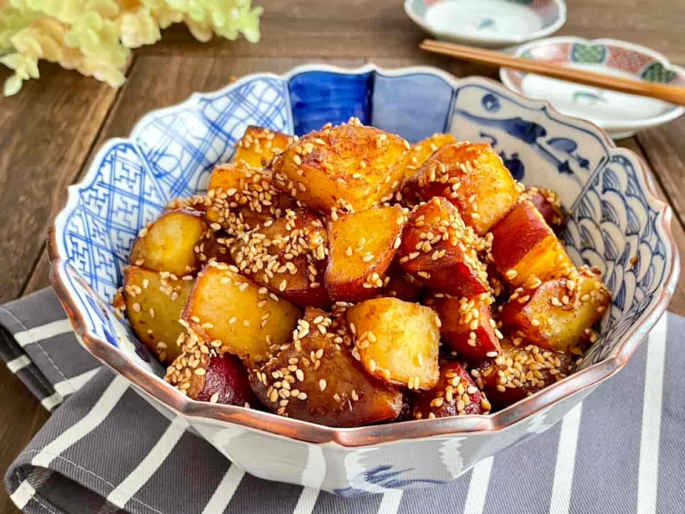 旨すぎ♪「シナモン香る大学芋」の作り方