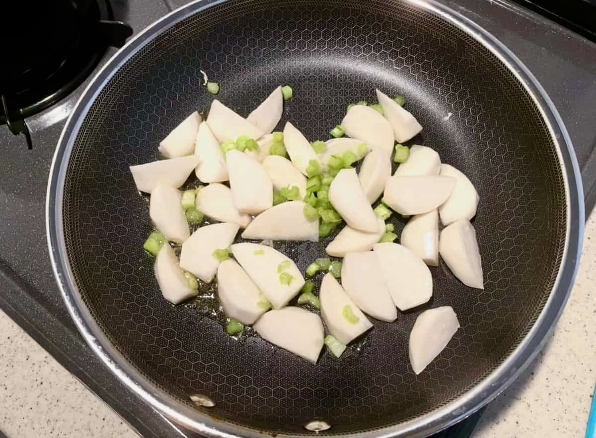 焼きかぶのナムル