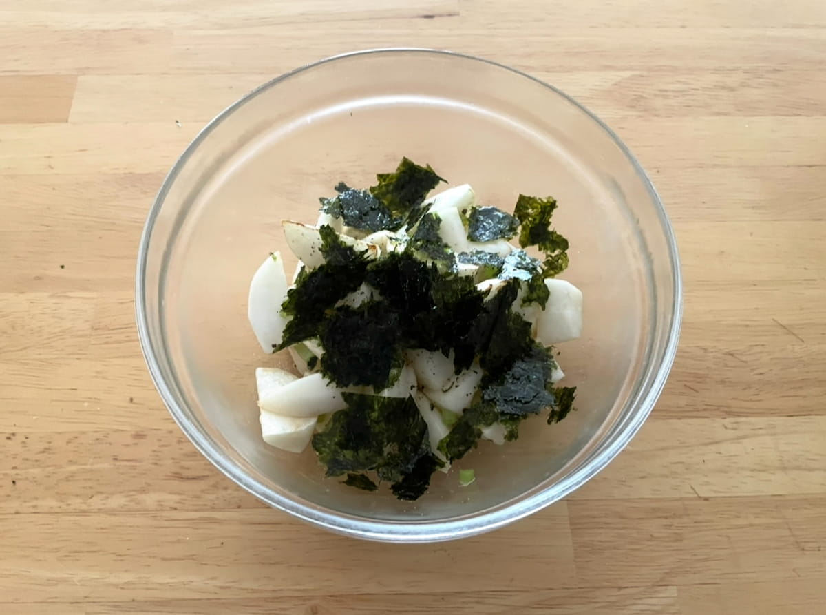 焼きかぶのナムル