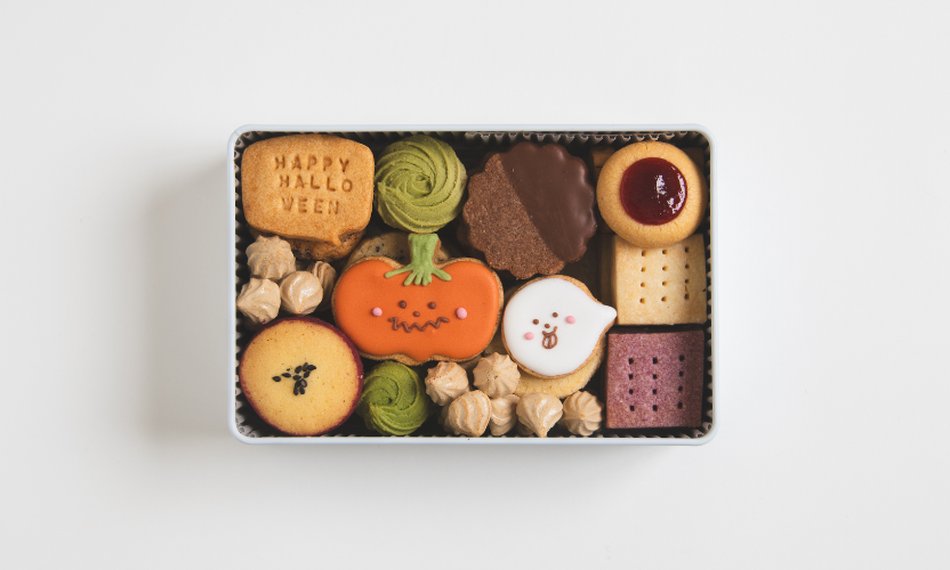 【期間限定】ハロウィンクッキー缶/カフェのある暮らしとお菓子のお店