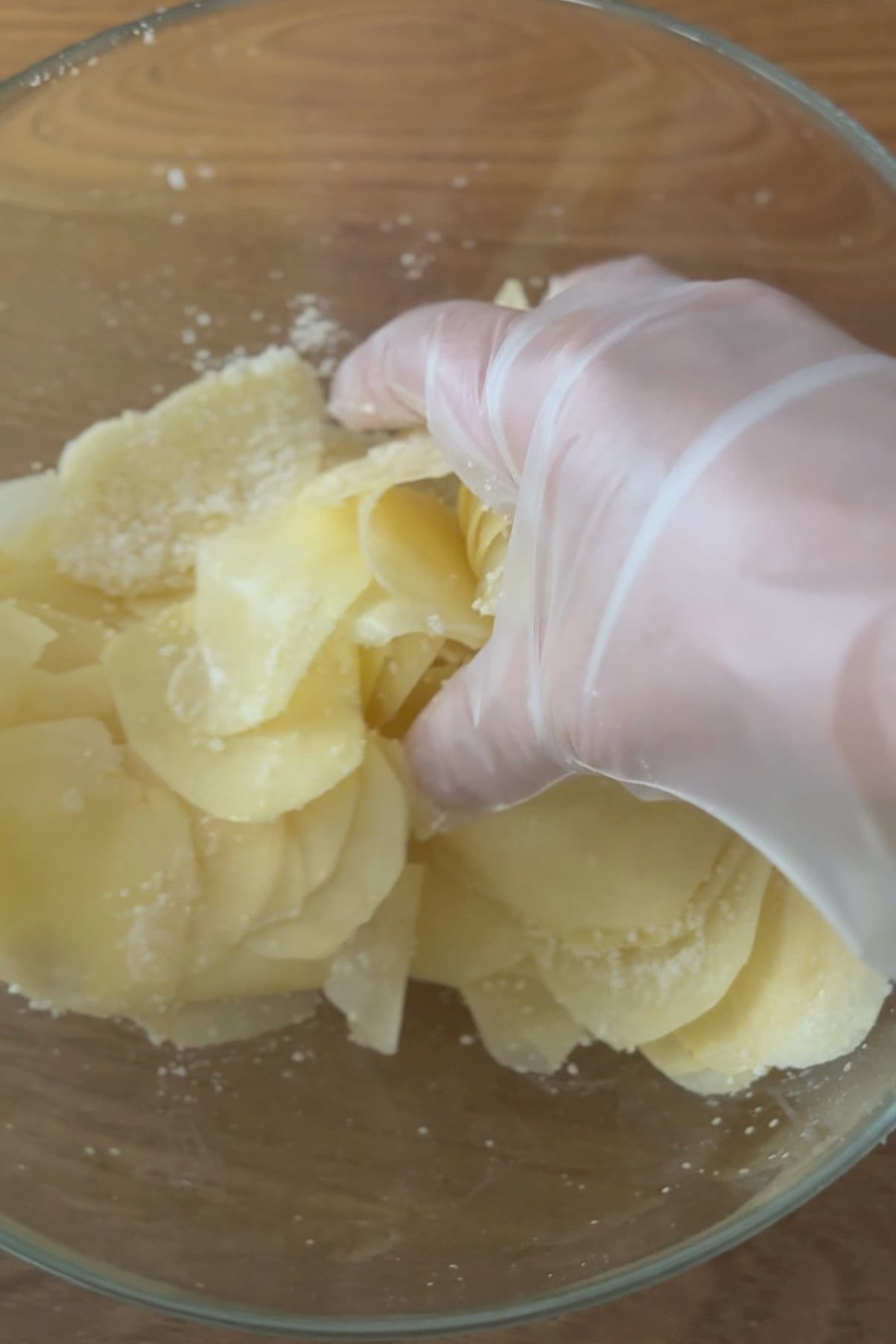 ポテトミルフィーユ工程2