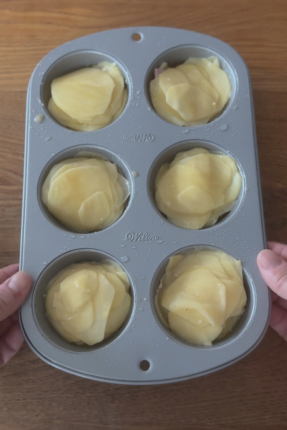 ポテトミルフィーユ工程4