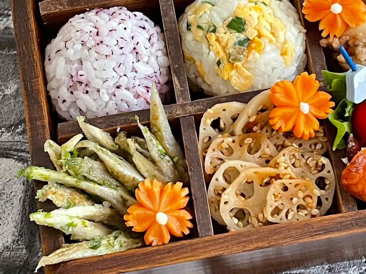 ごぼうのあおさ塩唐揚げ焼き