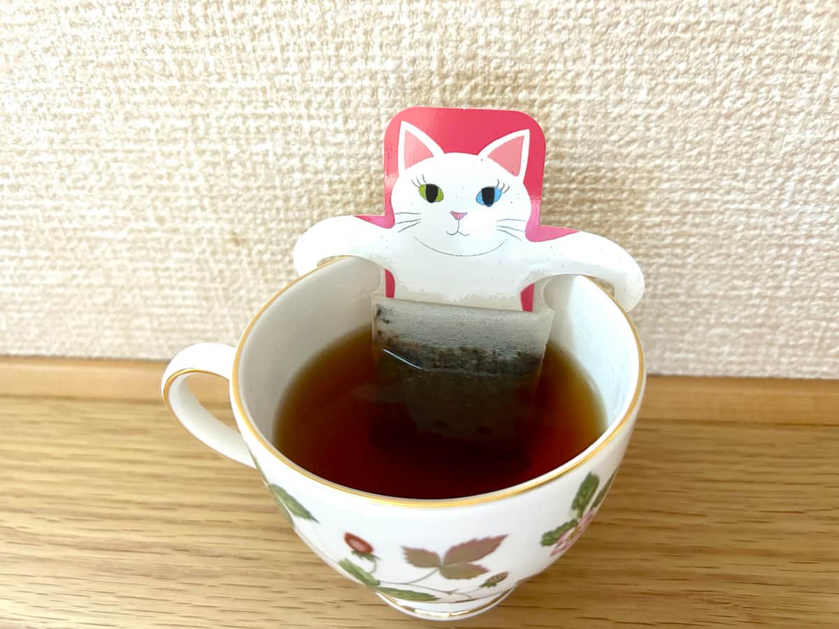 まるで猫がお風呂に浸かっているよう♪カルディ「ニャンティ」がかわいすぎる!