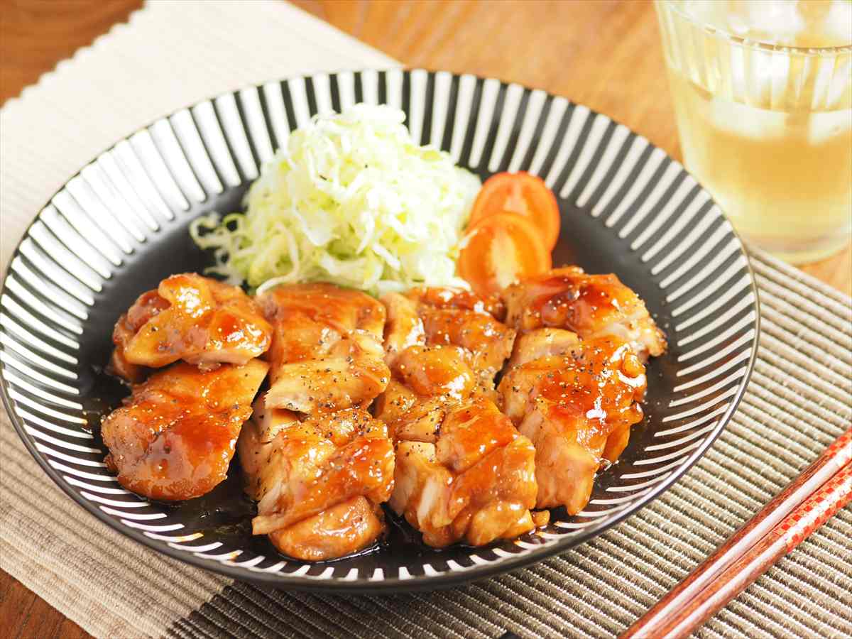 鶏もも肉のはちみつ照り焼き