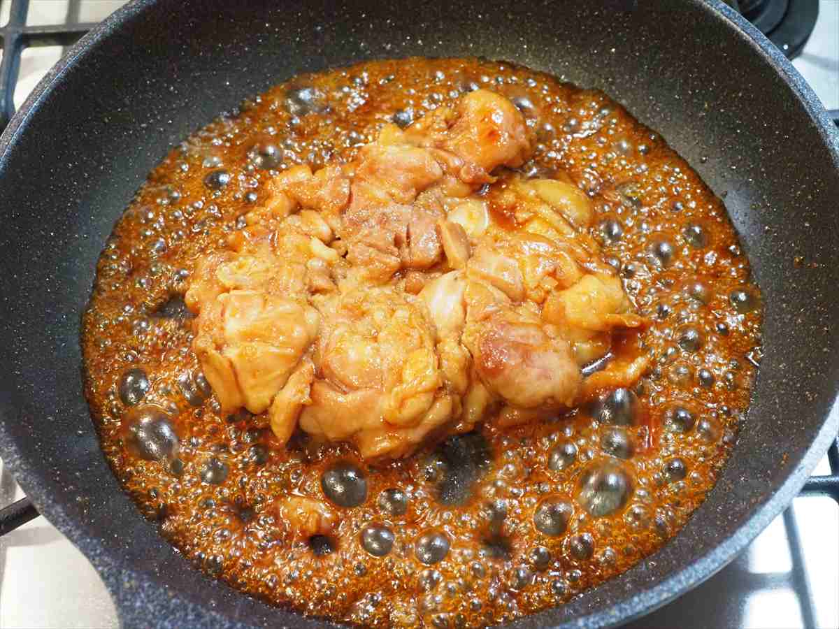 鶏もも肉のはちみつ照り焼き