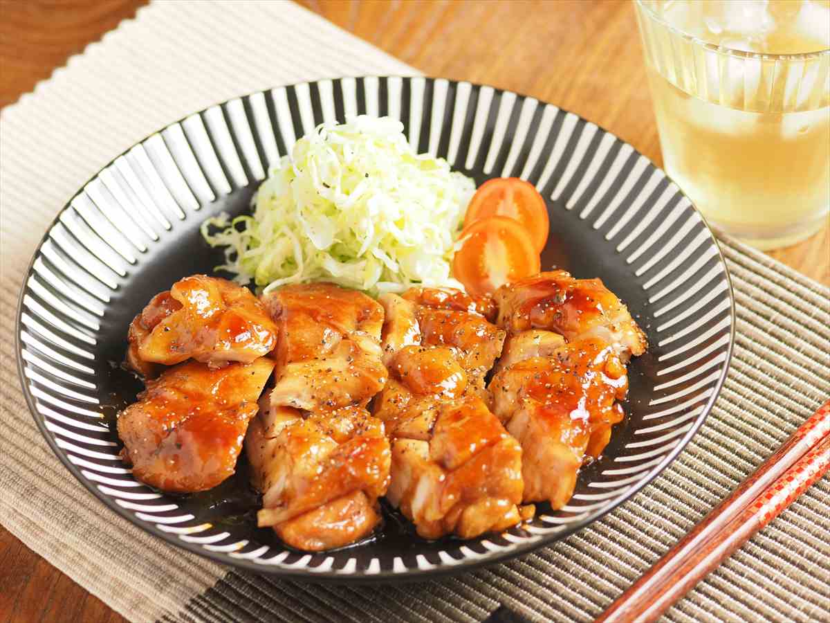 鶏もも肉のはちみつ照り焼き