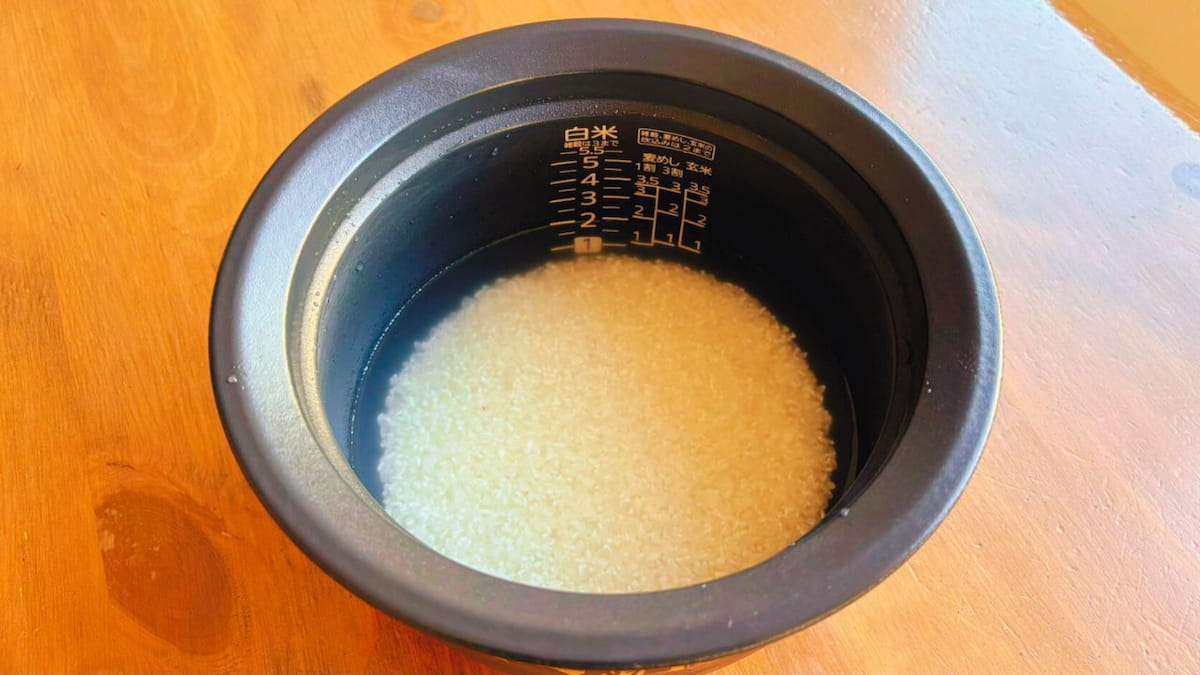 塩昆布かぼちゃ炊き込みご飯