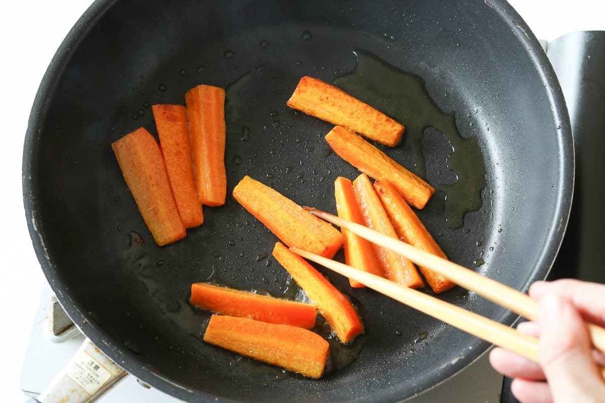 にんじんのカレー焼き
