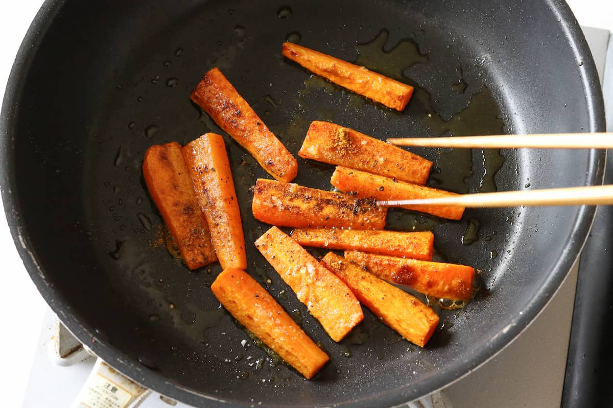 にんじんのカレー焼き