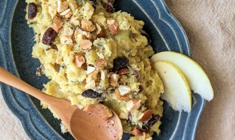 抱えて食べたい！秋のごちそう「さつまいものデリ風サラダ」