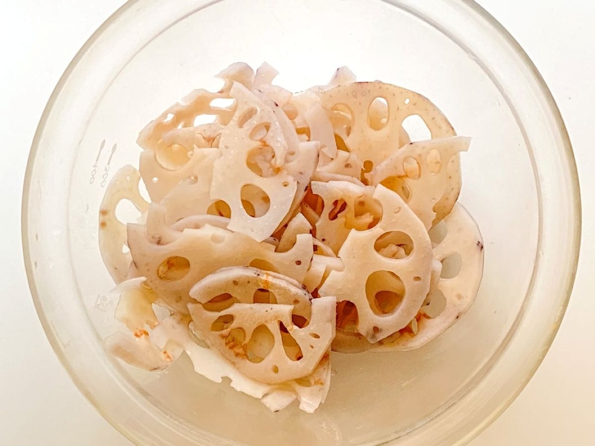 れんこんの海苔ナムル