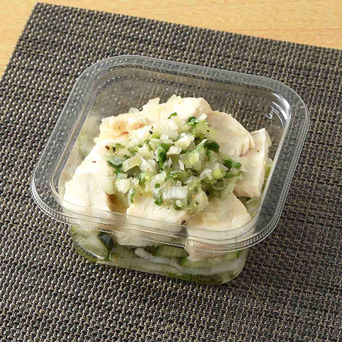 ねぎ塩チキン&塩だれキャベツ