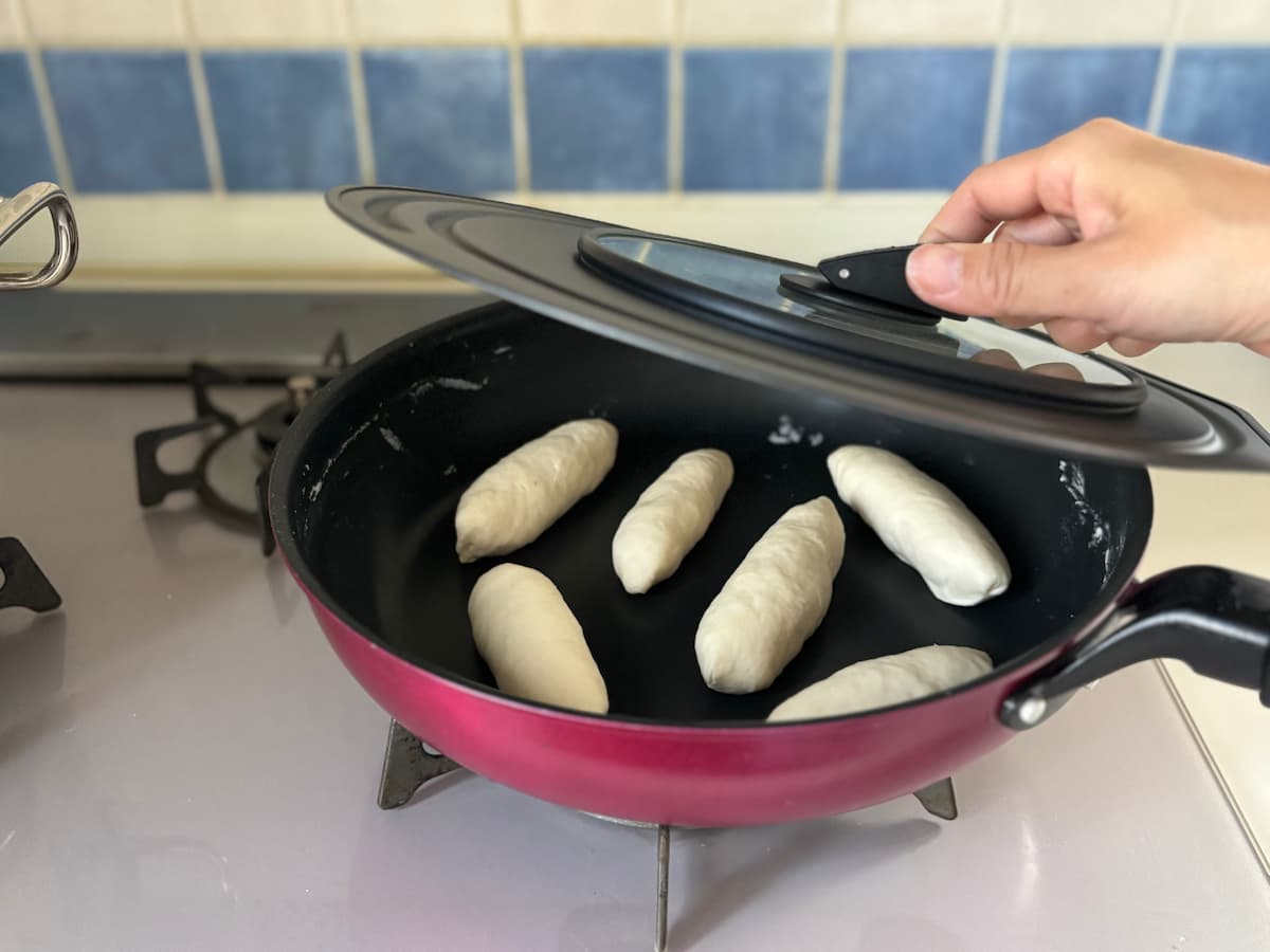 フライパン　簡単レシピ　パン作り　揚げパン　ワンパンレシピ　