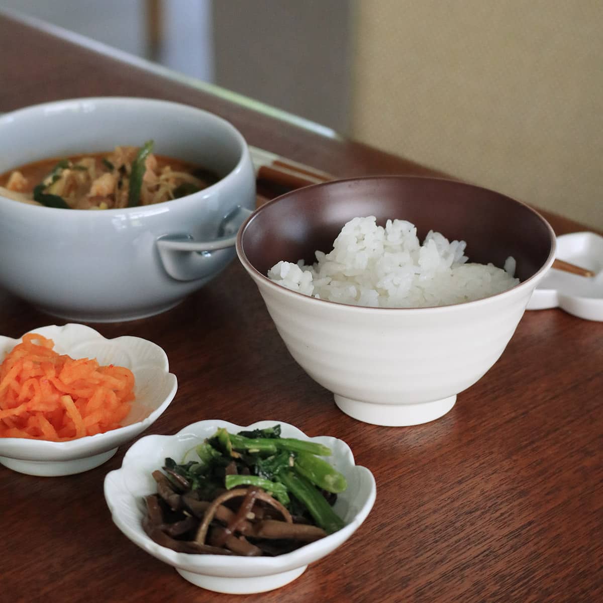 bon moment 軽くて持ちやすい 飯椀 2サイズ/ボンモマン