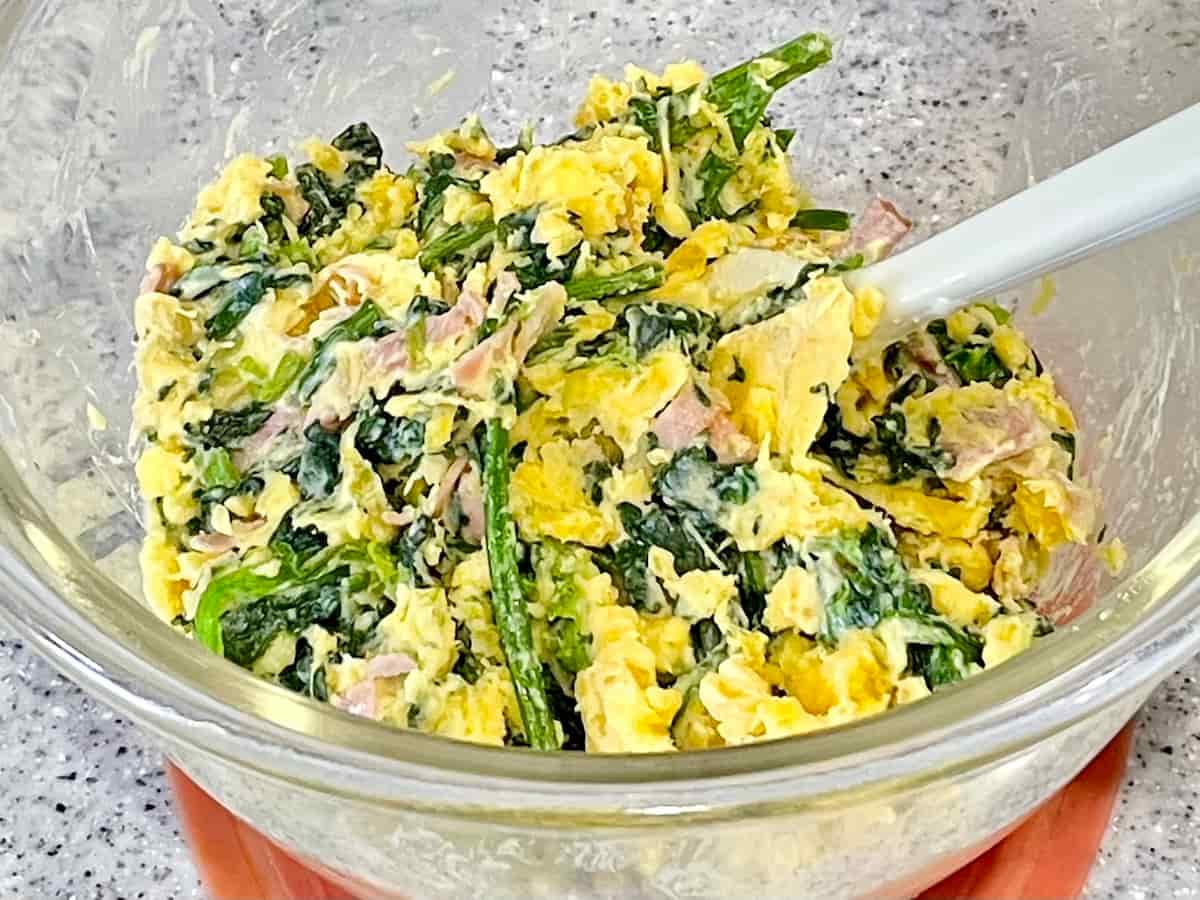 アレンジも自在！「ほうれん草とベーコンのさつまいもサラダ」の作り方