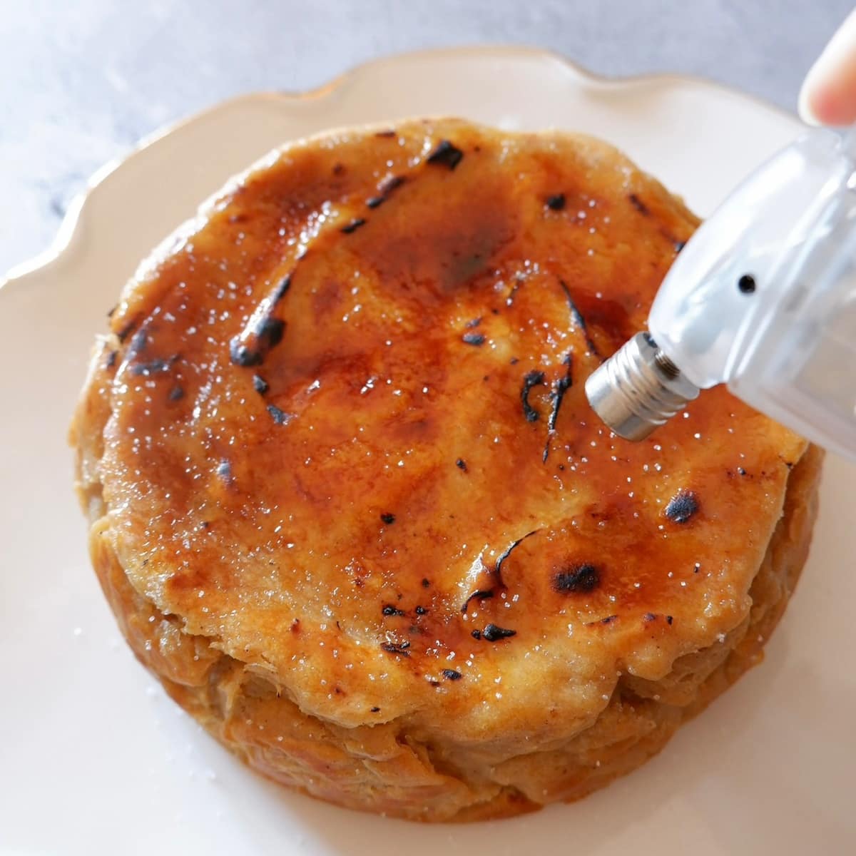 焼き芋ブリュレチーズケーキ