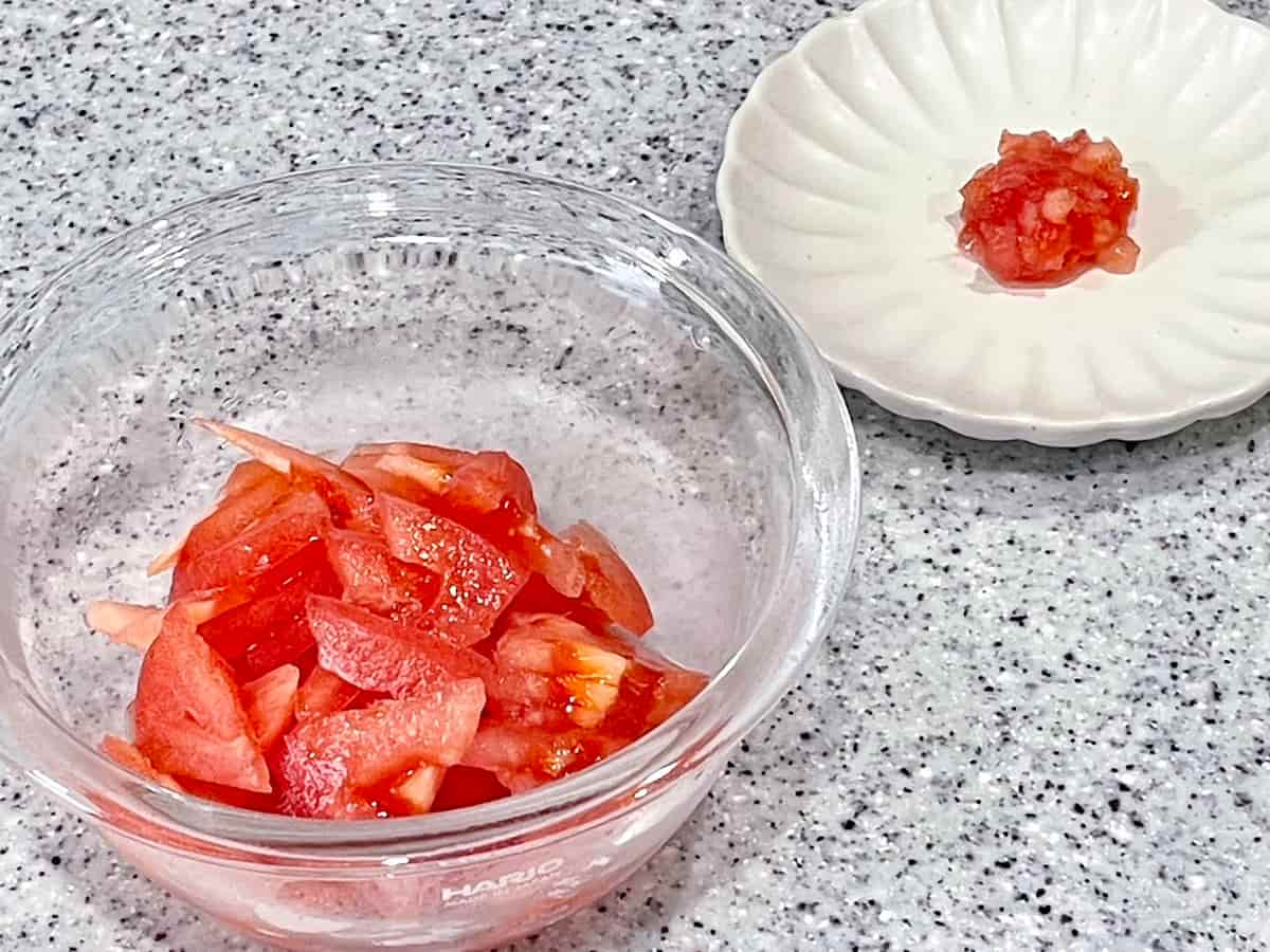 ２種類のブルスケッタ