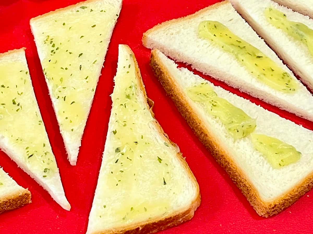 ２種類のブルスケッタ