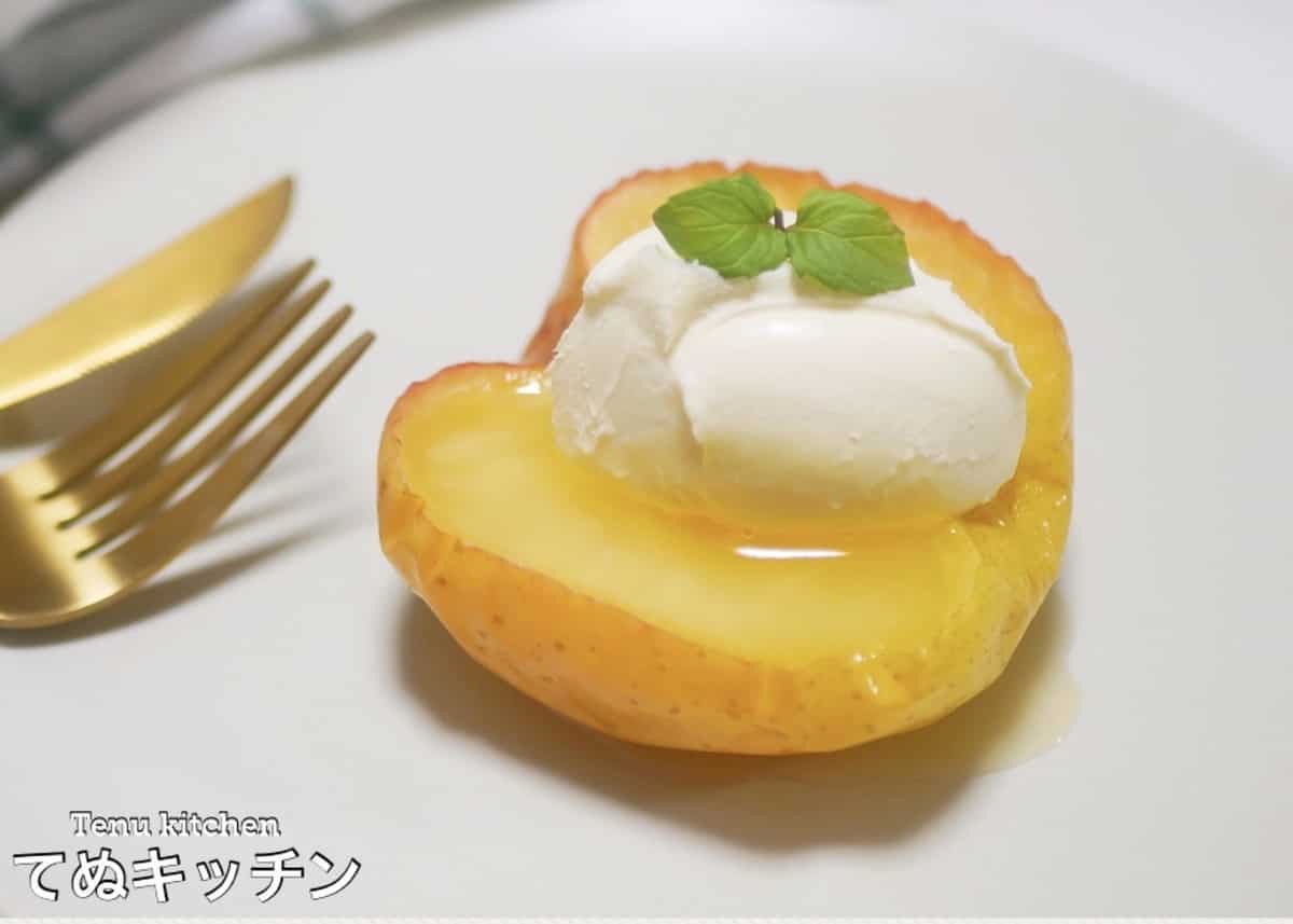 てぬキッチンさん とろける焼きりんご