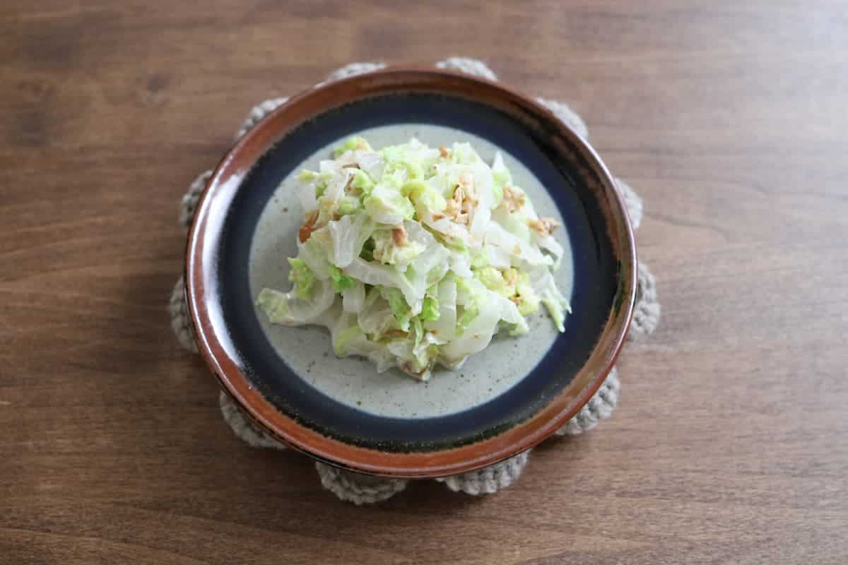 武田真由美さん 白菜のおかかサラダ