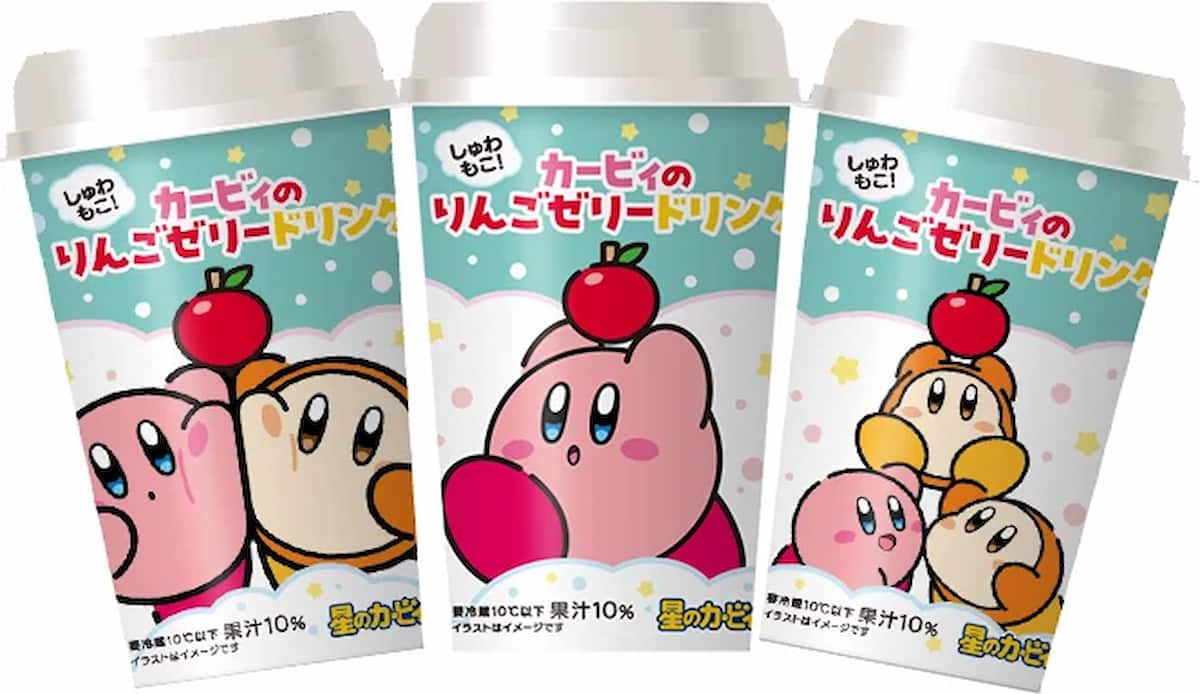 しゅわもこ!カービィのりんごゼリードリンク