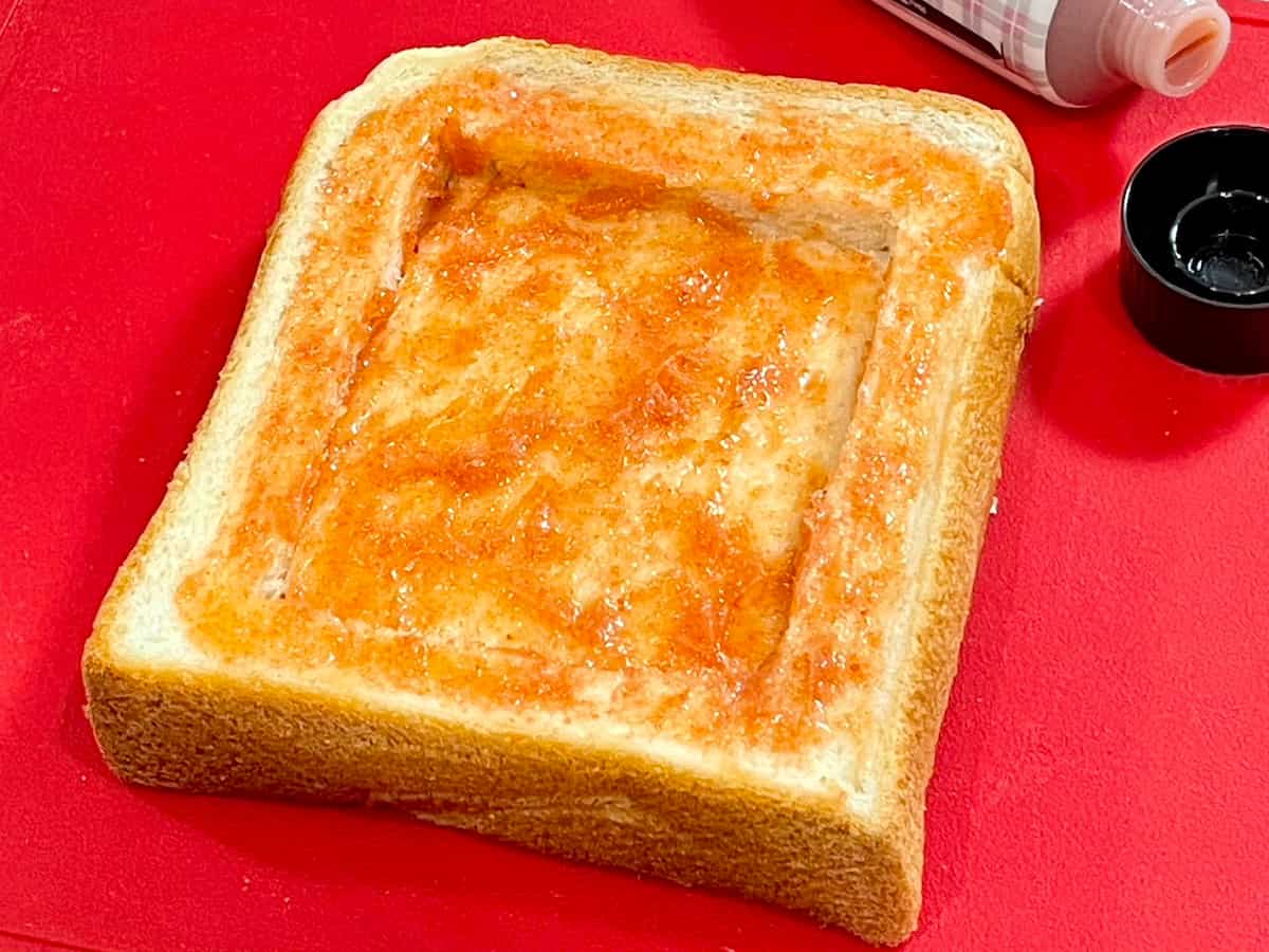 明太ハムエッグチーズトースト