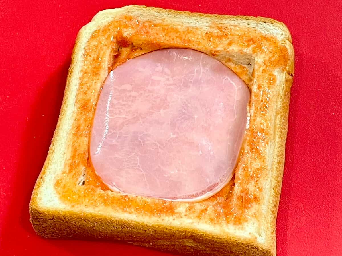 明太ハムエッグチーズトースト