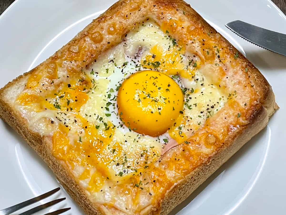 明太ハムエッグチーズトースト